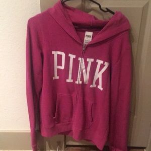 Pink hoodie